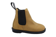 angulus starter chelsea boot cognac / black