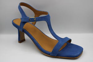Angulus sandaal met hak dusty blue
