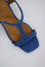 Angulus sandaal met hak dusty blue