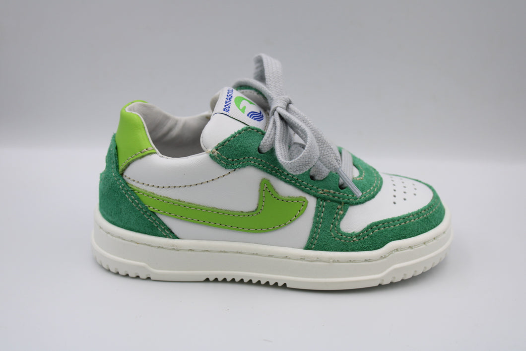 Romagnoli eerste sneaker Texano bianco