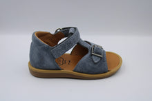 Pom d'Api eerste sandaaltje Denim