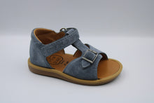 Pom d'Api eerste sandaaltje Denim