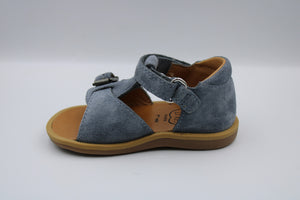 Pom d'Api eerste sandaaltje Denim