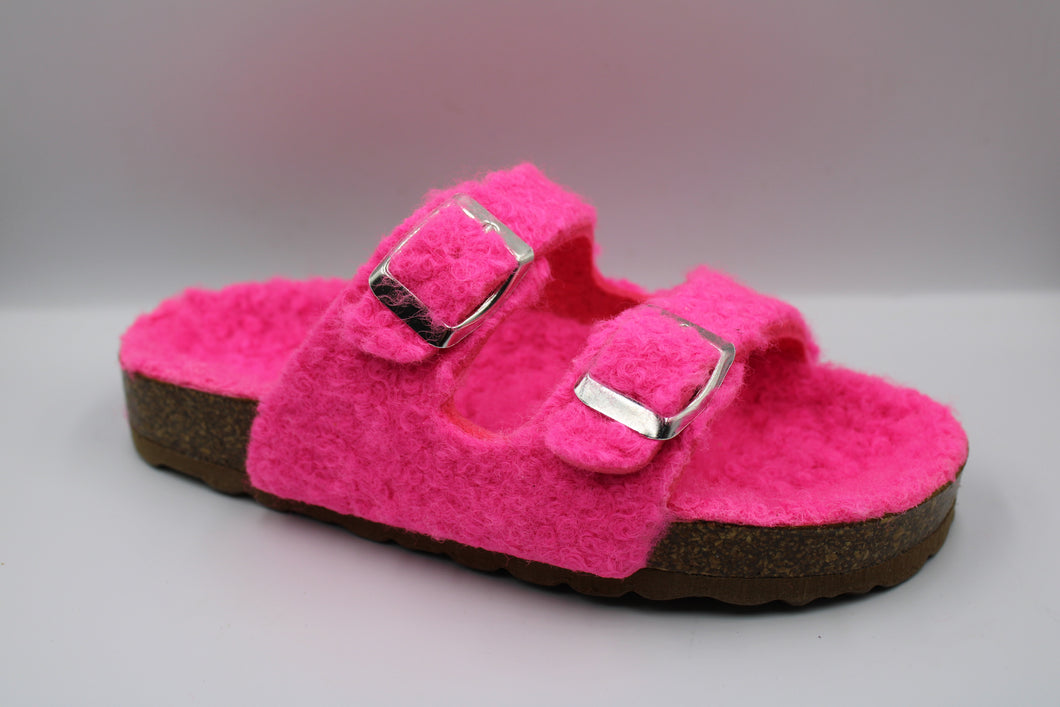 Confetti slipper roze