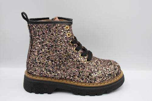 Poldino laars glitter Rosa