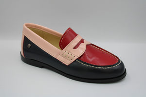 Confetti loafer azul marino