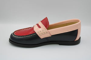 Confetti loafer azul marino