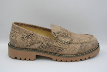 Confetti stoere mocassin slangenleer