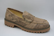 Confetti stoere mocassin slangenleer