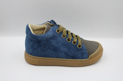 Falcotto eerste sneaker Anthracite - Indigo