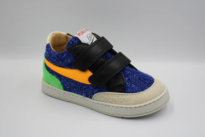 Pom d'Api eerste sneaker Electric - Orange - Noir