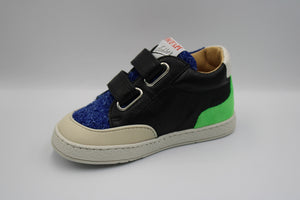 Pom d'Api eerste sneaker Electric - Orange - Noir