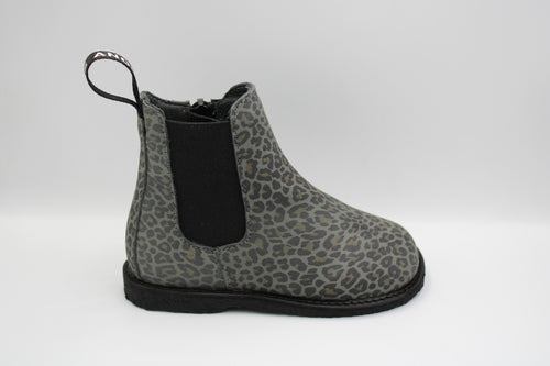 Angulus starter Chelsea Boot Grey Leopard / Black