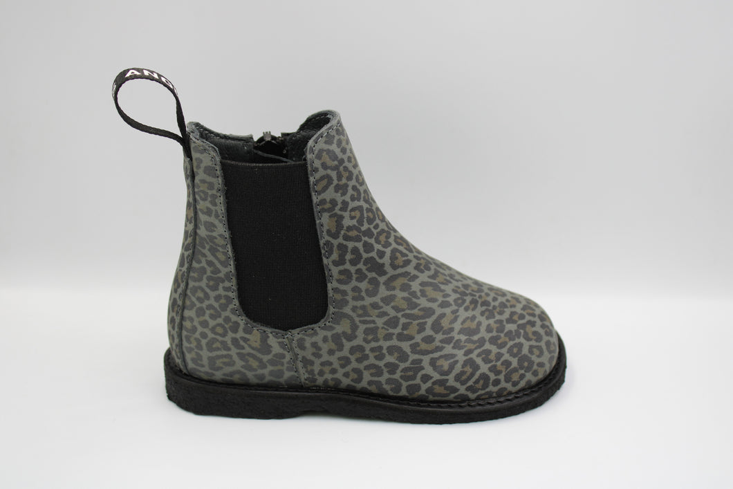 Angulus starter Chelsea Boot Grey Leopard / Black