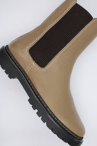 Angulus halfhoge laars taupe / brown