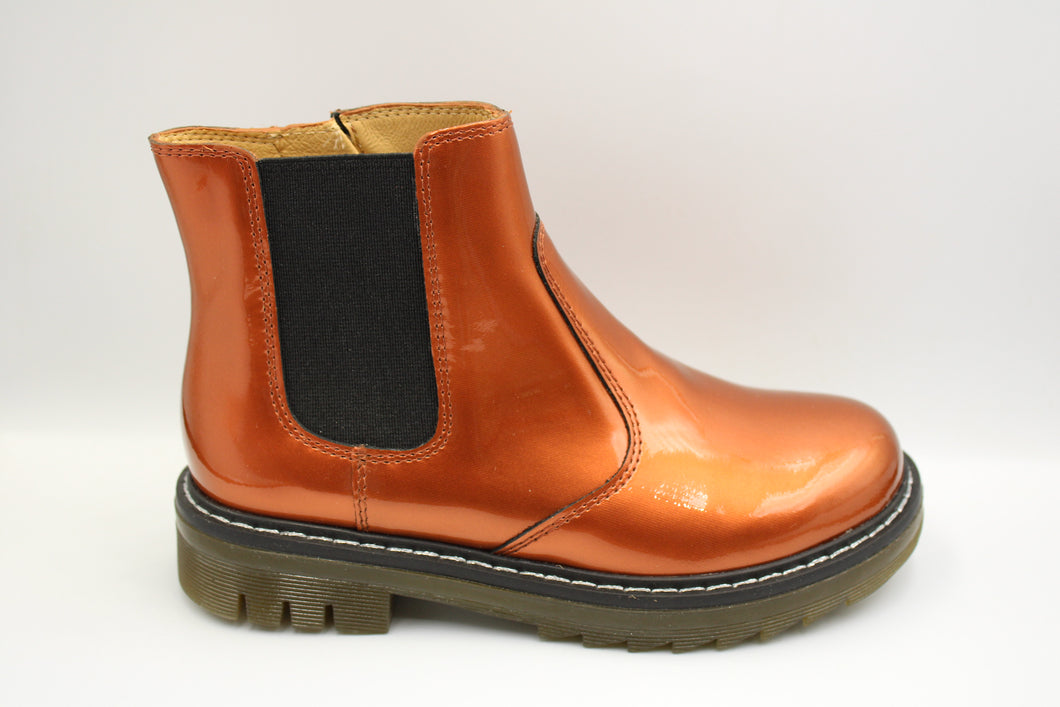 Pom d'Api stoere laars Metalic Ambre