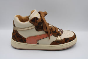 Romagnoli halfhoge sneaker Latte Cappuccino