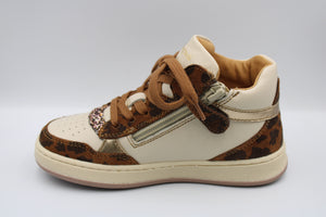 Romagnoli halfhoge sneaker Latte Cappuccino