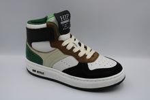 Hip halfhoge sneaker zwart / wit