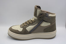 Hip halfhoge sneaker taupe