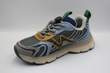 Naturino sneaker Wave Grey - Navy - Celeste