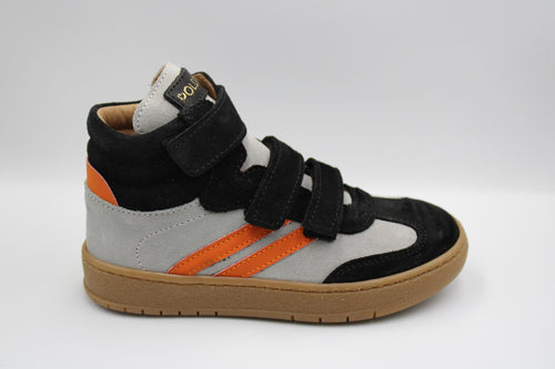 Poldino halfhoge sneaker Nero