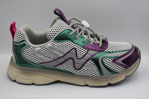 Naturino sneaker Wave Purple - Green - Grey