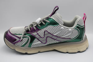 Naturino sneaker Wave Purple - Green - Grey