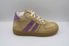 Ocra halfhoge sneaker Biscuit