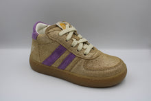 Ocra halfhoge sneaker Biscuit