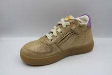 Ocra halfhoge sneaker Biscuit