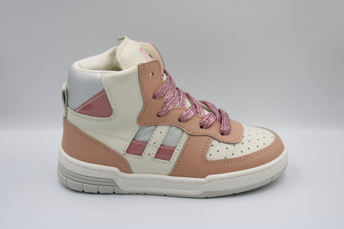 Rondinella halfhoge sneaker Pesca