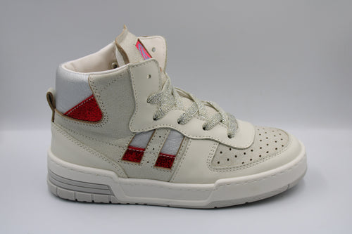Rondinella halfhoge sneaker Panna