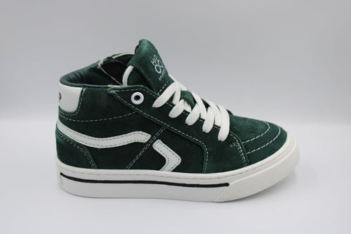 Hip halfhoge sneaker groen