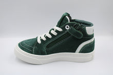 Hip halfhoge sneaker groen
