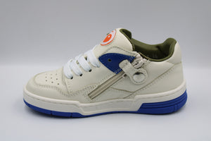 Rondinella sneaker wit met blauw