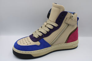 Hip halfhoge sneaker Cobalt