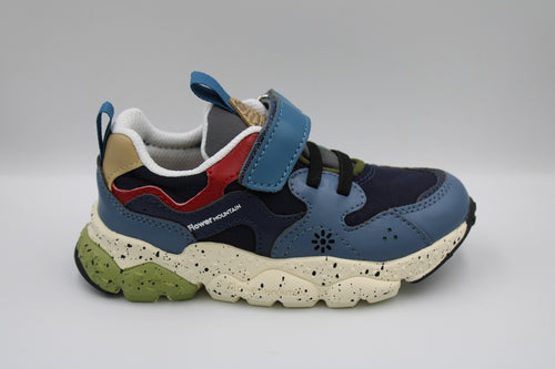 Flower Mountain x Naturino sneaker Mistral Blue