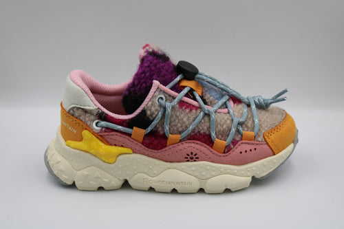 Flower Mountain x Naturino sneaker Salmon - multi - pink