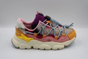 Flower Mountain x Naturino sneaker Salmon - multi - pink