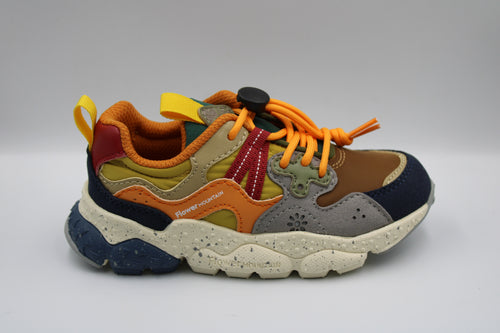Flower Mountain x Naturino sneaker Bleu Mirage
