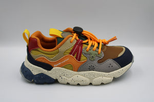Flower Mountain x Naturino sneaker Bleu Mirage