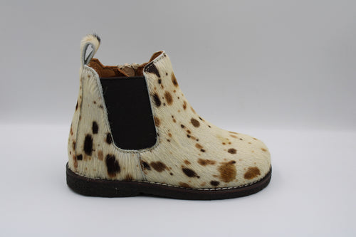 Angulus starter Chelsea Boot Cow Dots