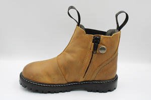 Angulus chelsea boot Cognac / Black