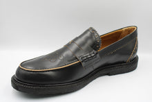 Angulus loafer black / lightbrown backside
