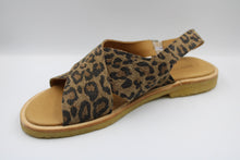 angulus gekruiste sandaal leopard