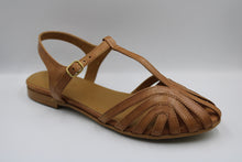 Angulus halfopen schoen tan