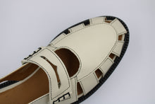 Angulus halfopen schoen crême