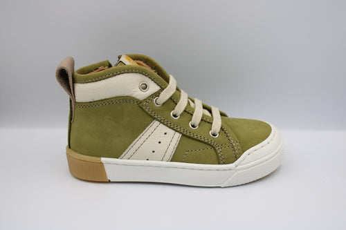 Ocra halfhoge sneaker Salvia