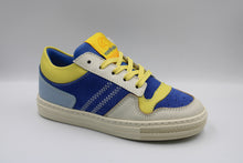 Rondinella sneaker blauw met kleuraccenten